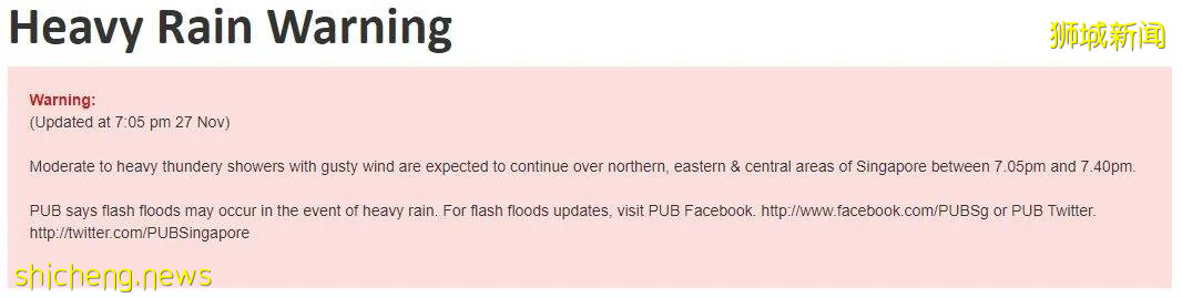 刷屏！黑雲壓城、電閃雷鳴...大雨前的新加坡超有“大片感”