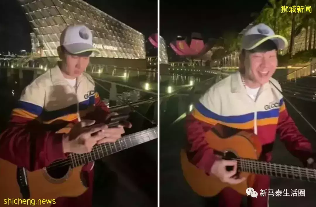 林俊杰新加坡路边开直播!秒被路人认出围观