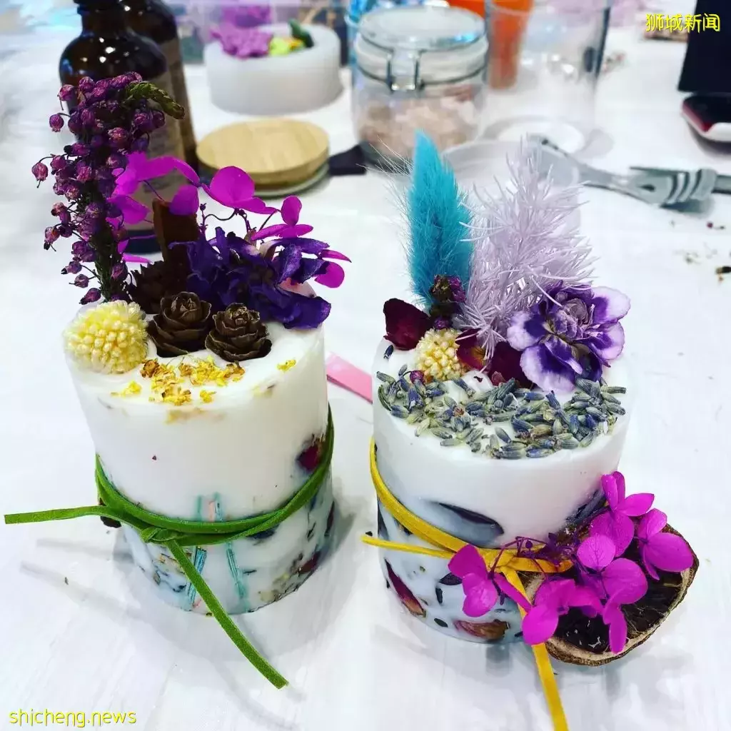 美到舍不得用!超精致的香薰蜡烛Candlescape,几乎以假乱真🤭工作坊从$25起