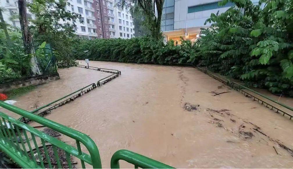 連日暴雨竟讓新加坡爆發山洪