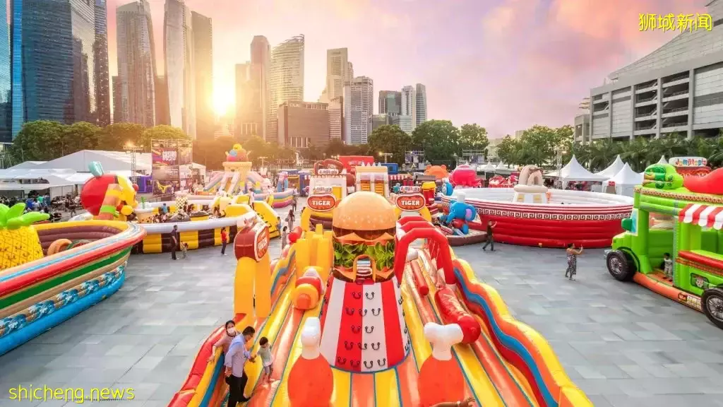 滨海湾充气城堡嘉年华!超大超好玩!活动有效期至6月26日