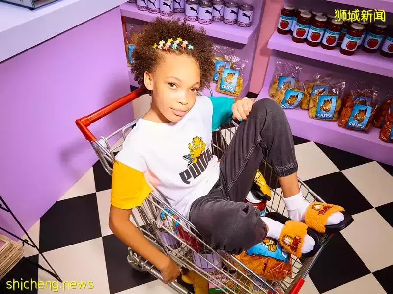 加菲貓×PUMA，兩個都是我的最愛，竟然在新加坡出聯名款！快去搶