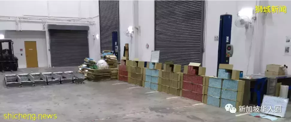 新加坡起获大量漏税香烟！逃税近14万新币！逮捕一名中国籍男子