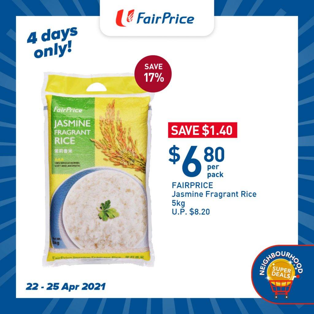 超級省錢優惠活動🎊 FairPrice推出獨家福利！每周超多精選商品，優惠高達50%💥指定分店同步推出