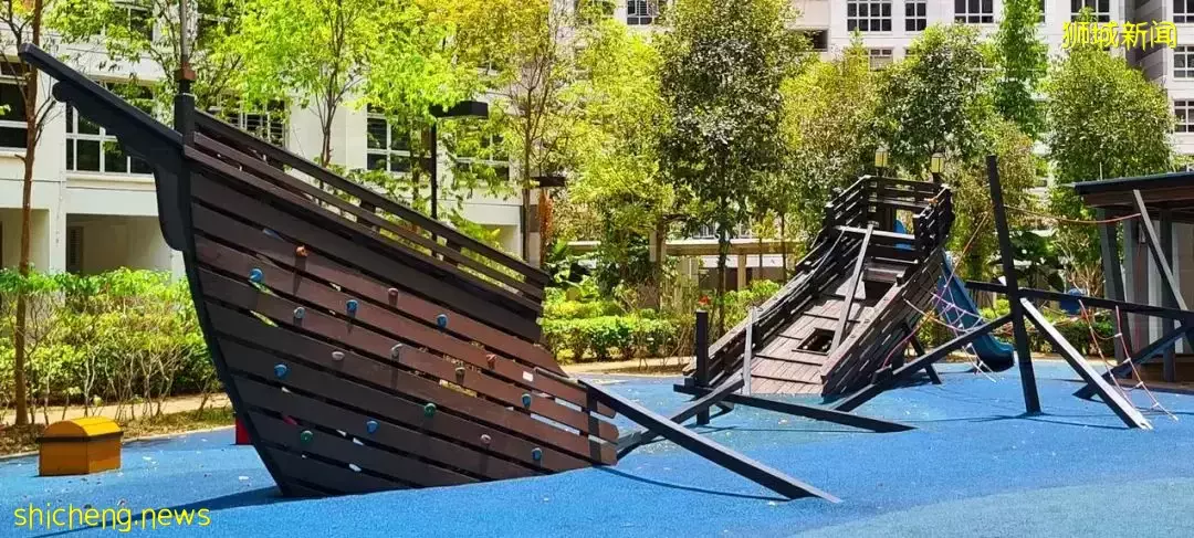 丹麦扭曲房登陆新加坡组屋区:恐龙、沉船世界让儿童的想像力奔驰