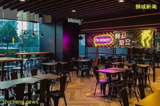 Food Junction Great World City翻新后好漂亮!LED板随时变化,还有露天屋顶花园🌙