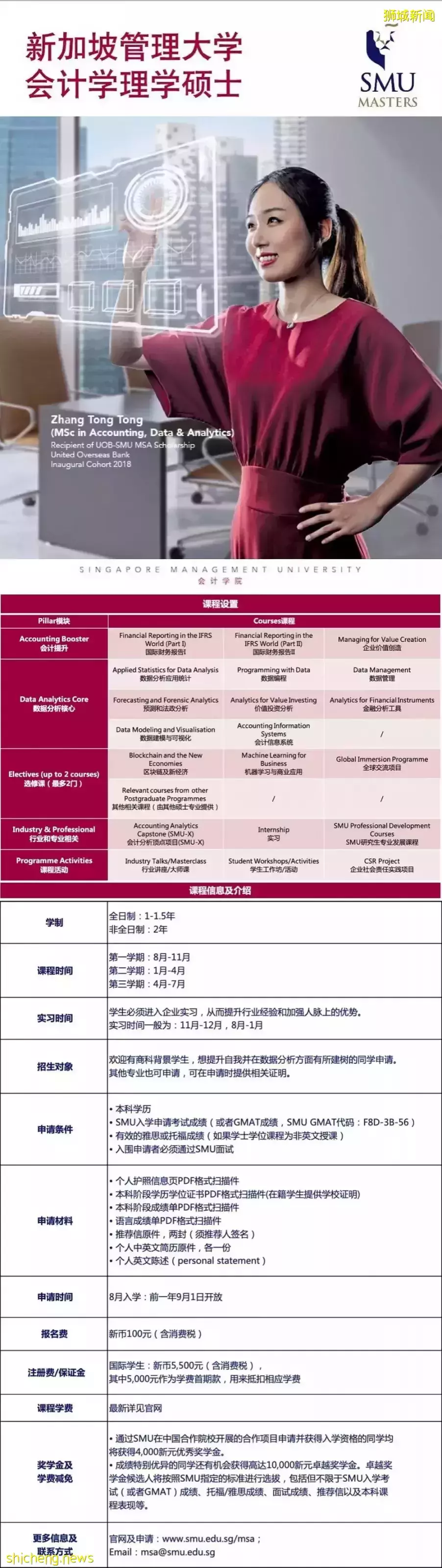 SMU 2022會計學院研究生課程在線數據冬令營開放報名