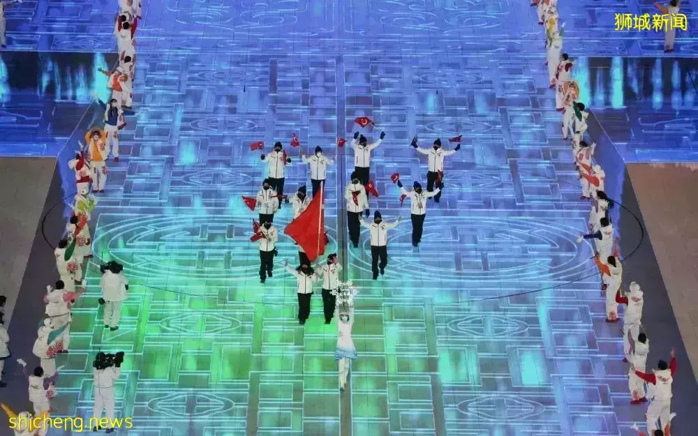 新加坡哈莉瑪總統表示：“北京冬奧會開幕式非常值得一看” ，哪個瞬間驚豔了你