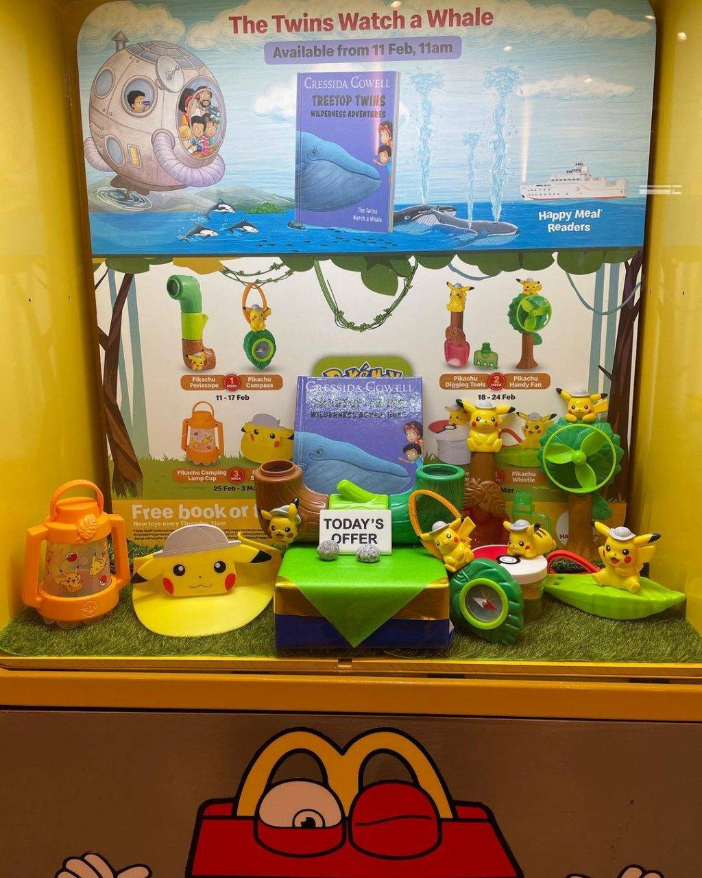 寶可夢X麥當勞夢幻聯動⚡兒童套餐送皮卡丘玩具😘2月11日