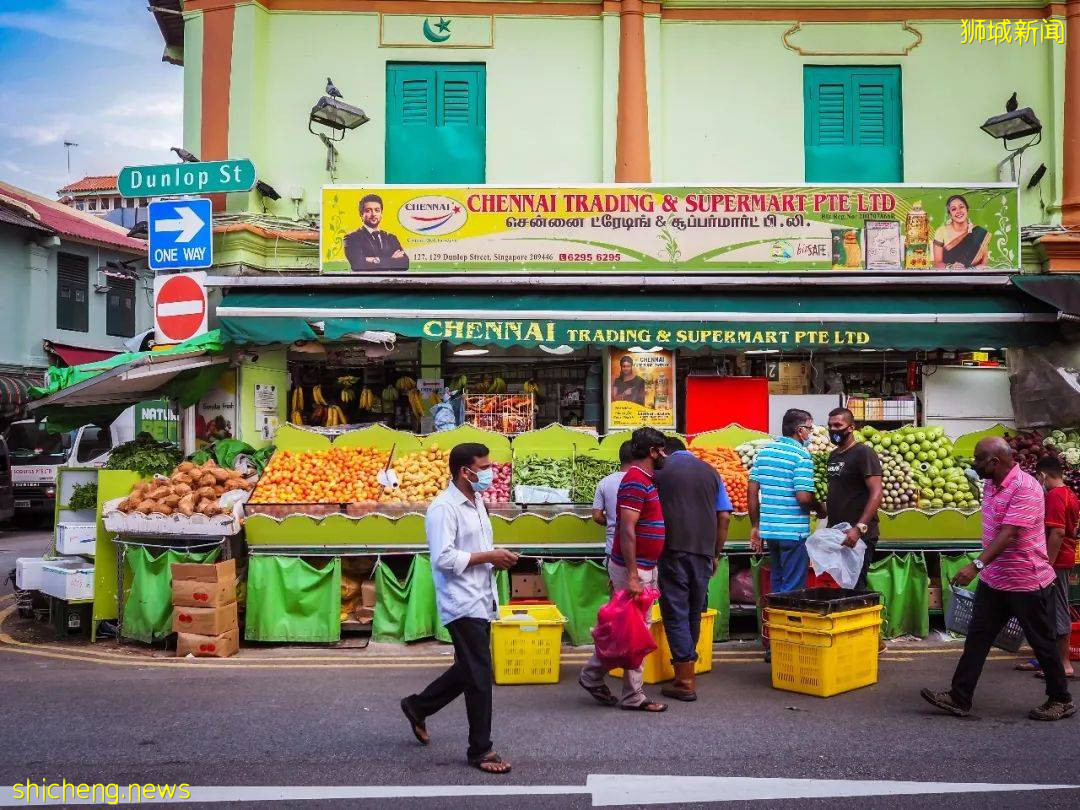 新加坡印度街区与传统中式寺庙欣赏