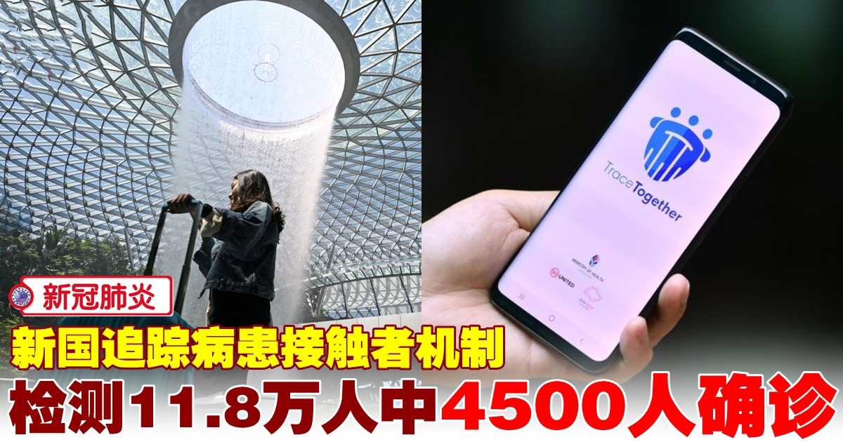 【新冠肺炎】新国“合力追踪”计划　11.8万人中4500检测呈阳性