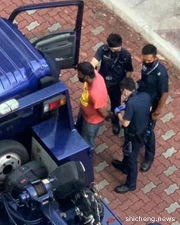 居民举报拖车停路中间 警员抵达竟搜出毒品