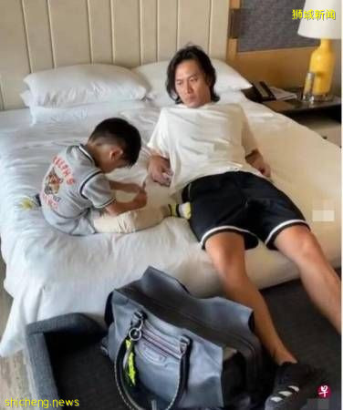 戚玉武帶妻兒旅遊 坦承住不慣酒店