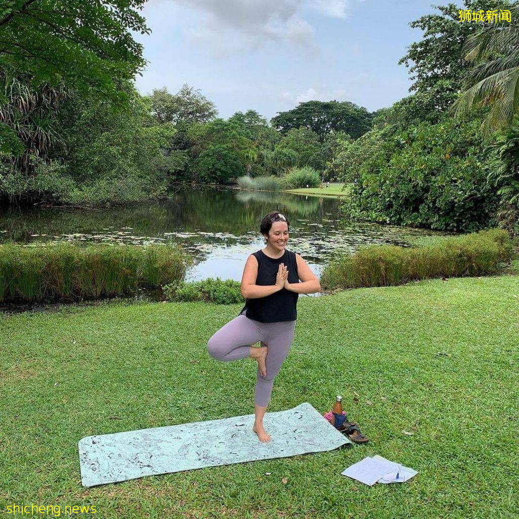 走到户外、新加坡超独特的瑜伽课!高空+泳池+海边,与大自然的近距离接触🌳🧘