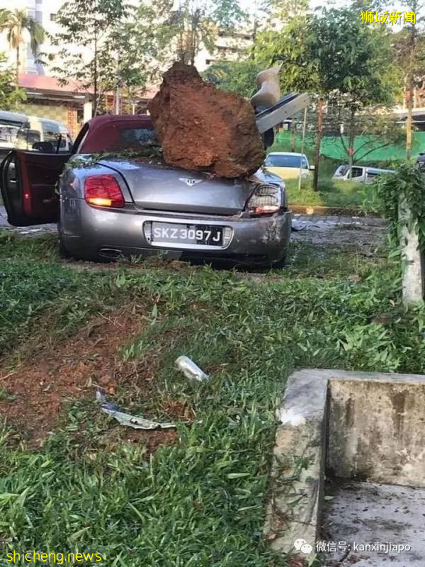 宾利撞4辆车，奔驰撞得面目全非七零八落