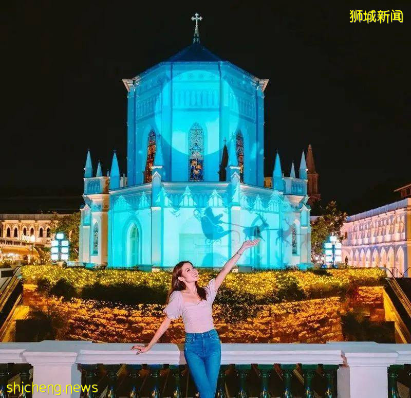 新加坡网红教堂美出新高度!星空、下雪、北欧水晶屋