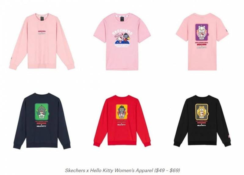 前方高萌預警!Skechers x Hello Kitty超可愛聯名款來啦!!LAZADA已經開售,線下門店10月5日發售