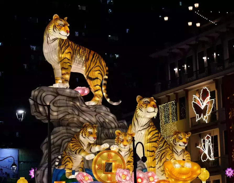 新加坡今年的“虎”點“彪”,居然“妩媚”地對我笑