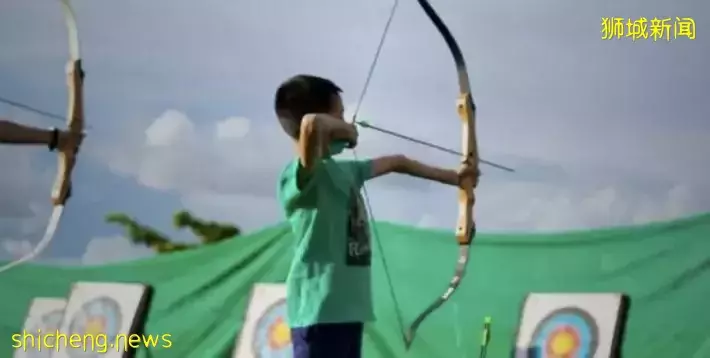 風景超美的海邊射箭訓練場！只要5新幣/小時