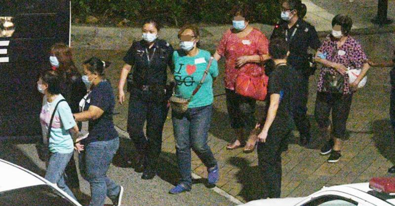 挤公寓单位开赌 30庄家赌徒就擒