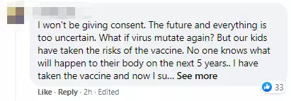 陈振声:儿童版辉瑞下周将运抵新加坡!家长问为什么不选科兴