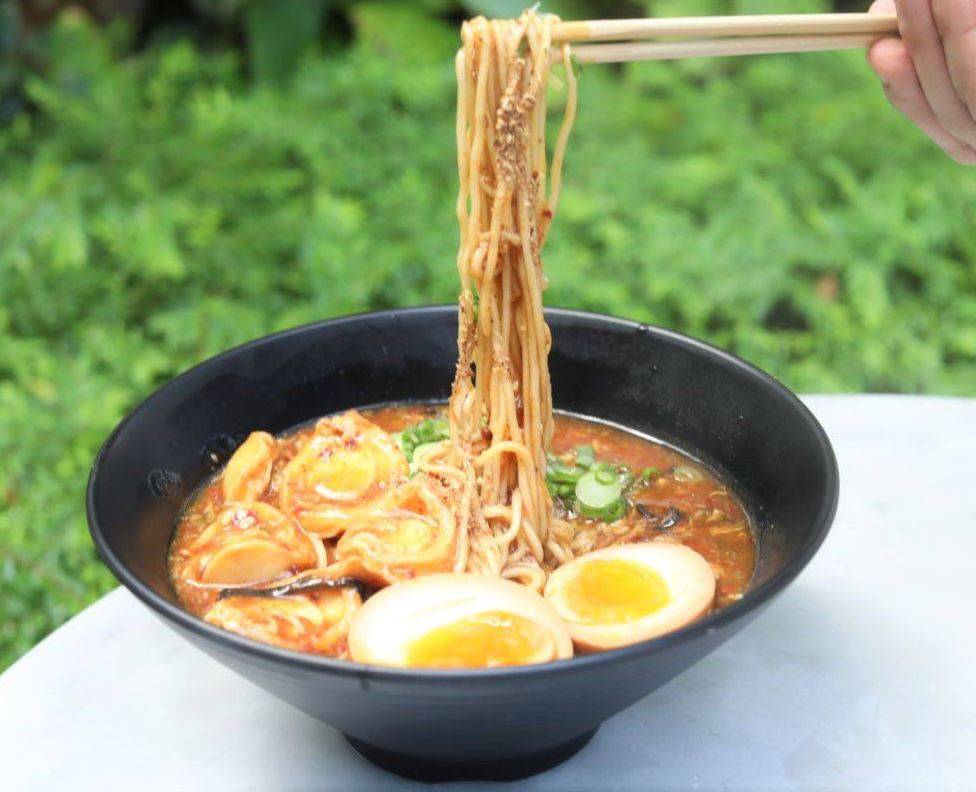 这间日式料理虏获了不少当地的人的芳心! Kure Menya