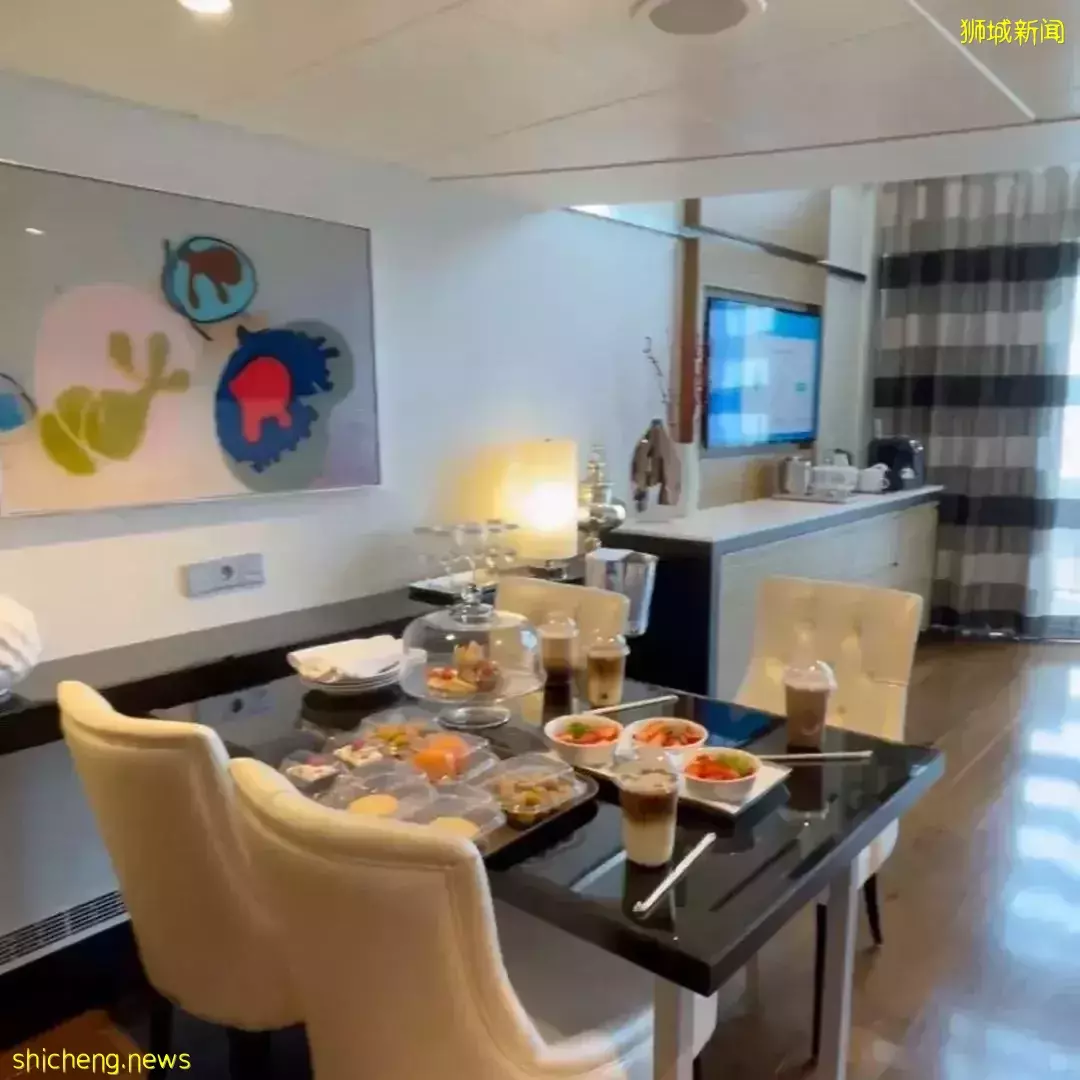 超幸運!疫情期間在新加坡坐郵輪,普通房免費升級成帶管家服務的星級套房