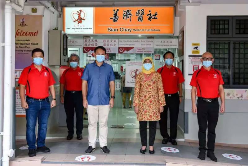 新加坡总统哈莉玛频频参与善济医社活动,为什么