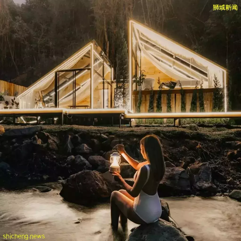 在原始森林裏的精致玻璃屋露營@泰國清邁!超美360度森林景觀、避世豪華享受