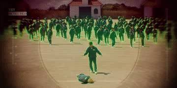 暴力！新加坡竟然有這麽多小學生都在玩鱿魚遊戲