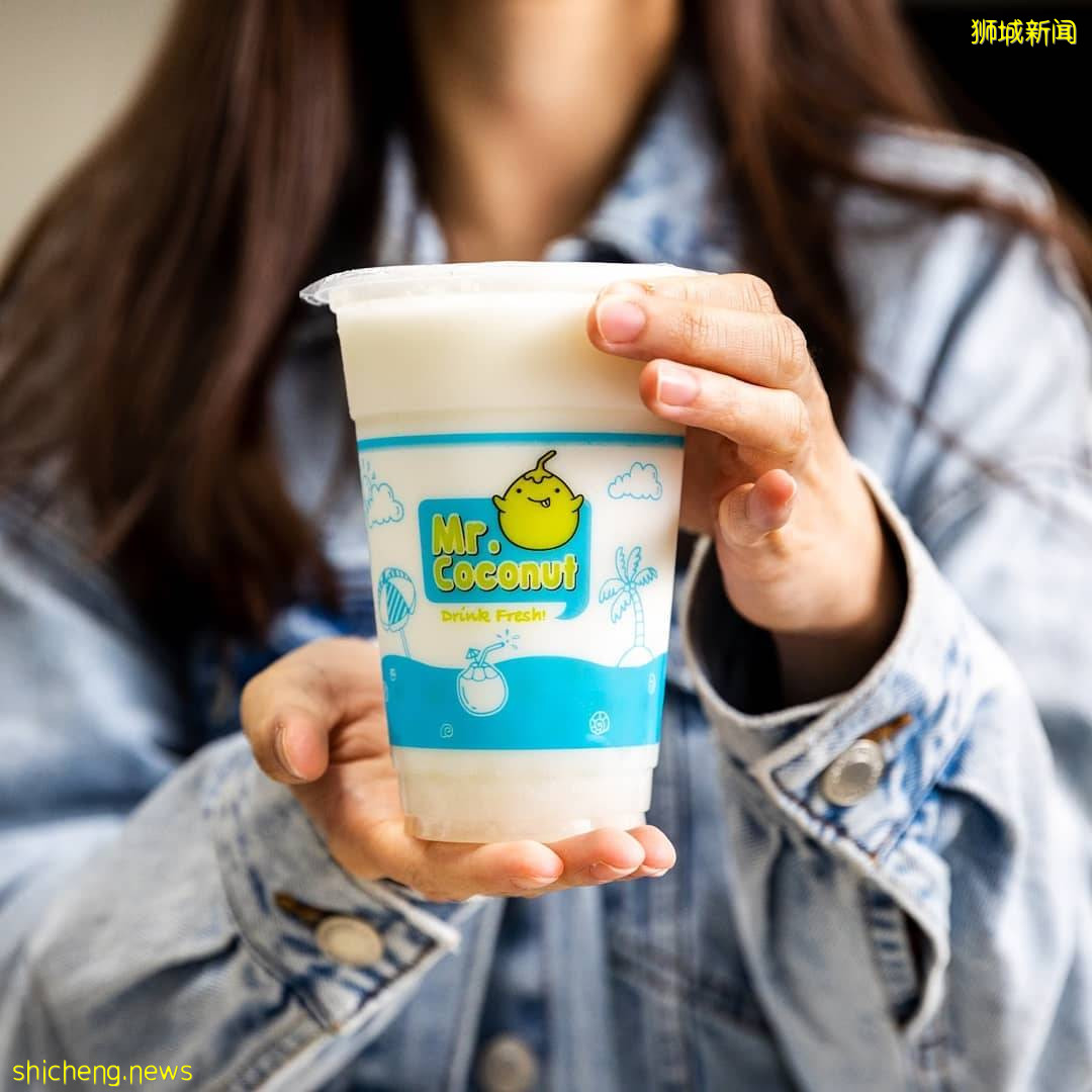 夏天必喝！盘点新加坡爆款椰子饮品🥥冰凉清爽、消暑解渴，实在很好喝椰🤩 