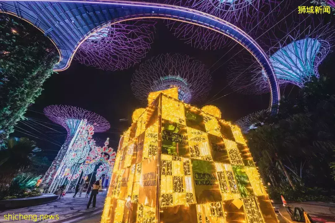 新加坡滨海湾花园一年一度圣诞仙境闪亮登场！花穹岁末花展带你走进童话世界