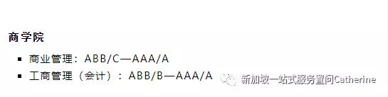 新加坡国立大学:最新国大各专业申请学生分数范围公布