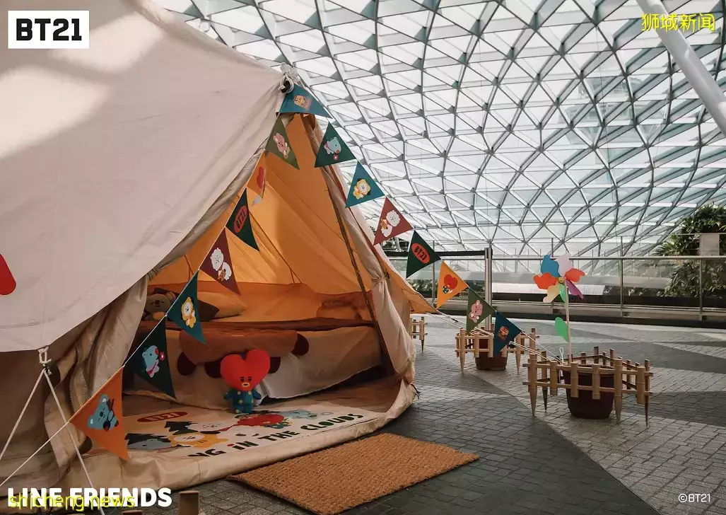 樟宜机场下雪了！6月假期，在空中花园看露天电影，和BTS亲密互动