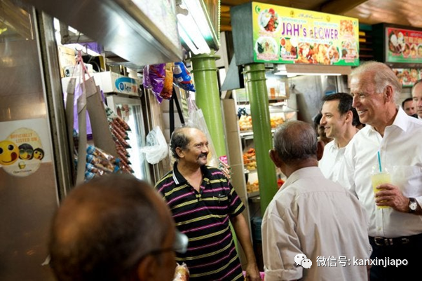 贺喜美国新总统，还记得那年新加坡亚当路小贩中心的酸柑水吗