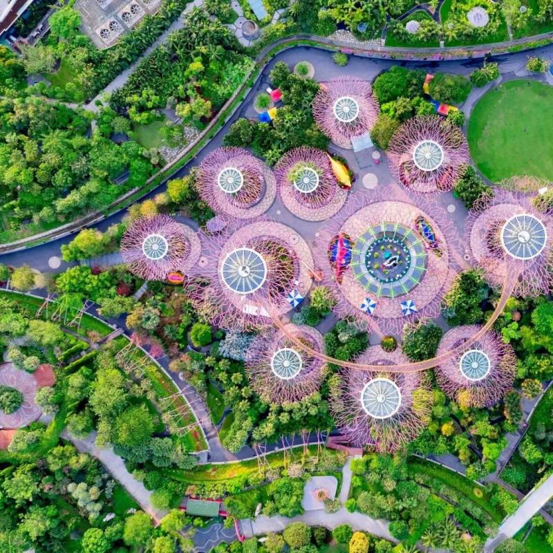 新加坡有一個空中花園,這有你想不到的都市仙境