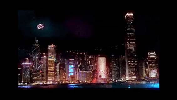 2021年第一個最美瞬間!新加坡全島煙火秀