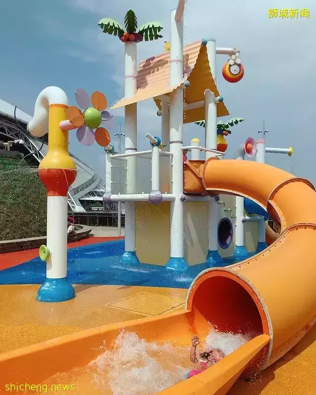 学校假期到,带娃出去玩水咯!精选新加坡亲子水上乐园,免费不用钱😎炎炎夏日泡在水池里💧