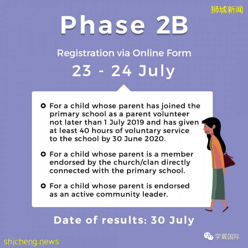 2021年度新加坡小一報名即將開啓,最新報名方法資訊都在這!