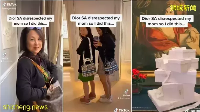 母亲逛名店被无视　女儿陪伴登门扫货引热议