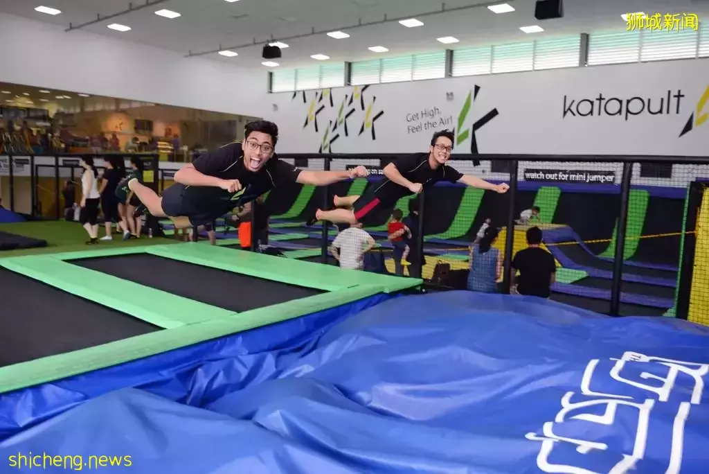 一次讓你減壓又減肥！盤點新加坡6家蹦床樂園，花式蹦跳、放飛自我😮快來放松高壓緊繃的神經吧