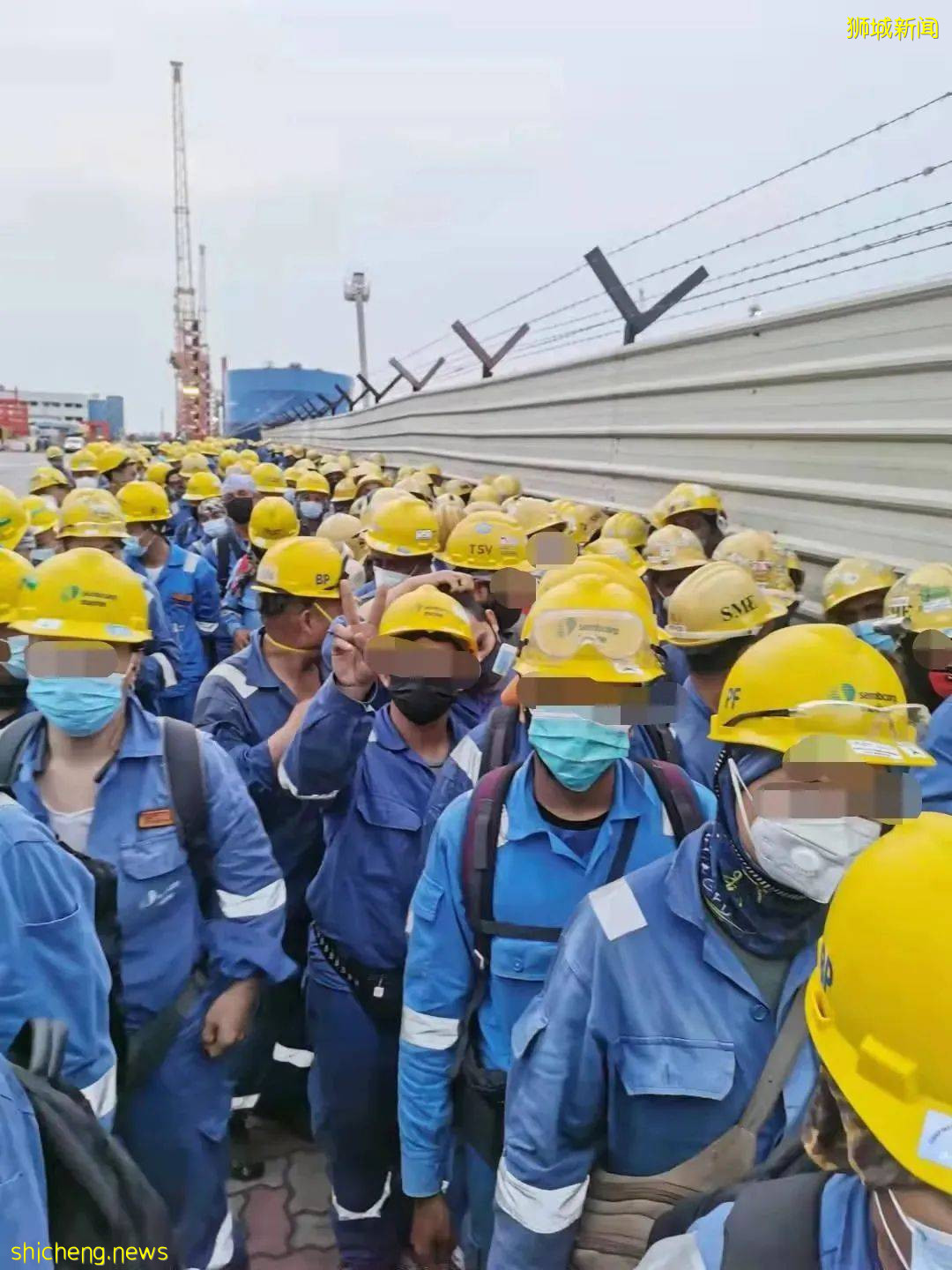 各界愛心人士同心協力爲客供宿舍捐物資,譜寫疫情下的新加坡溫情