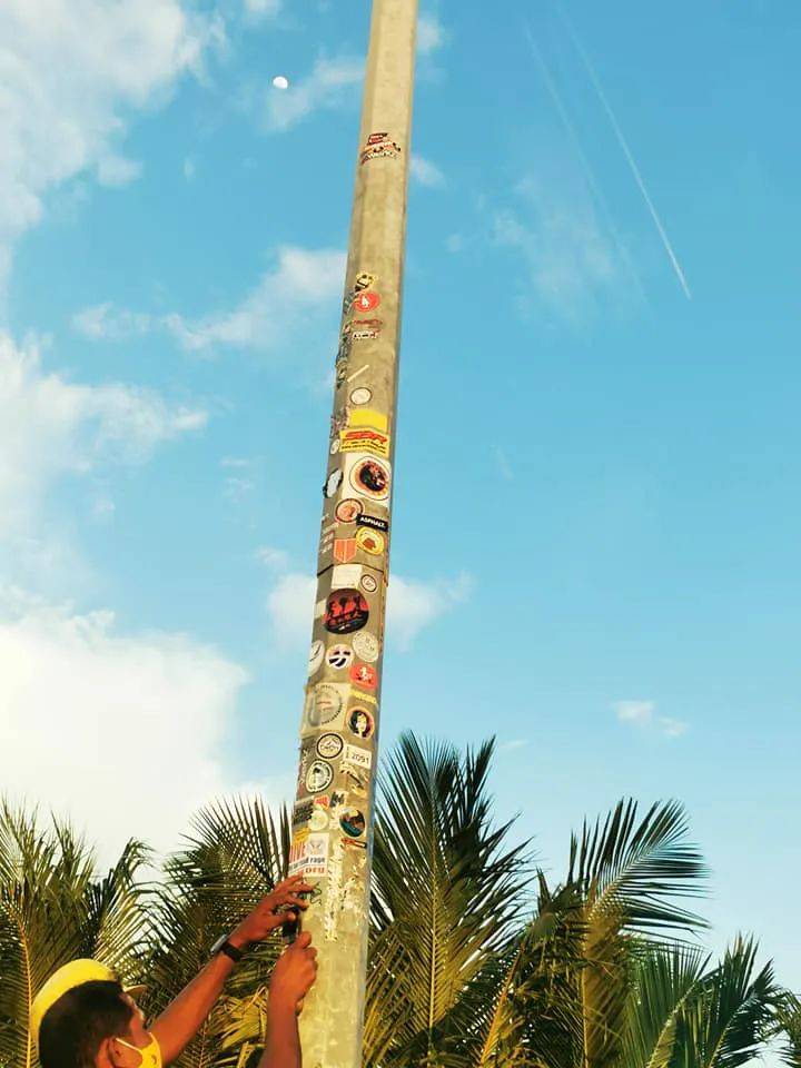 新加坡这根灯柱，成为了“法外之地”