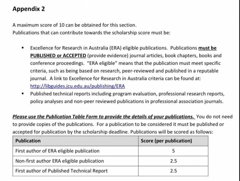【新加坡留學】獎學金如何申請？詹姆斯庫克大學（JCU）高等學位獎學金申請指南來了
