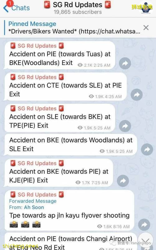 昨天,新加坡發生了22宗車禍,7人打架!