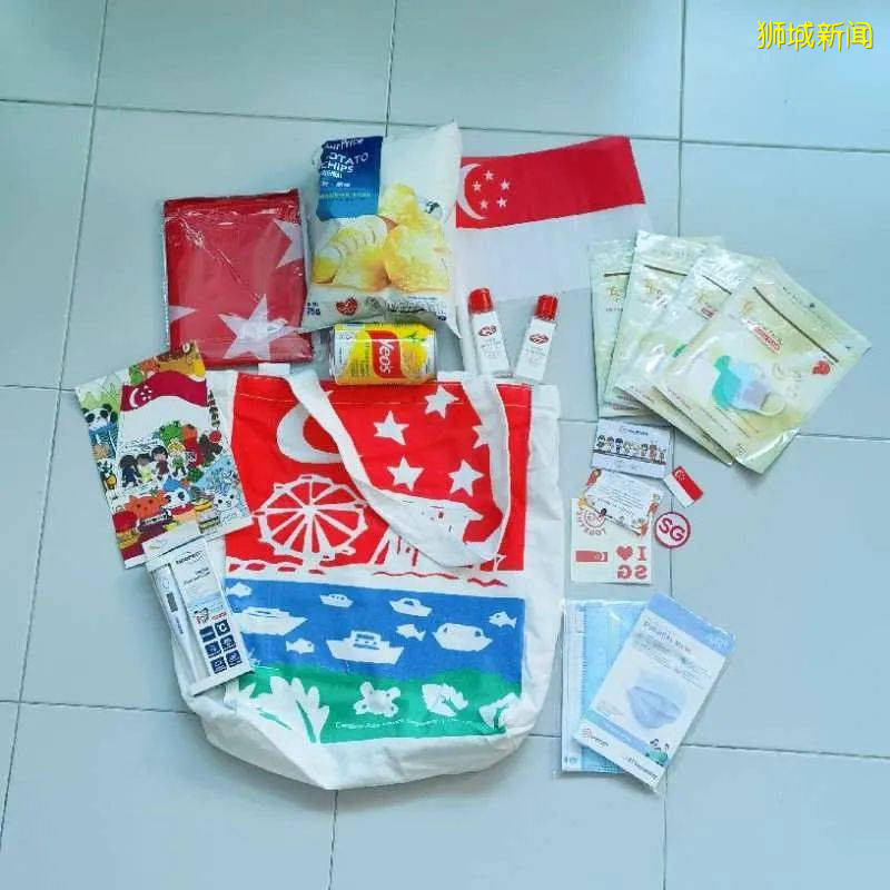 今天开始领取新加坡国庆大礼包 ，实拍组屋区跳伞