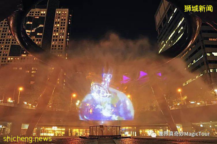 新加坡:令人惊叹的财富喷泉