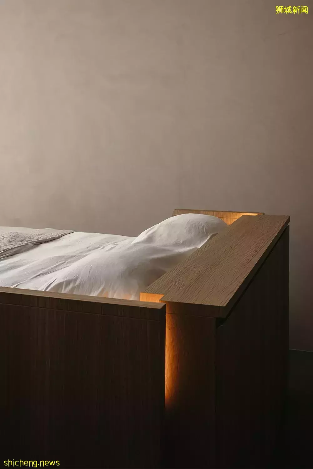 新加坡Soleil公寓，原木色帶來的禅意，​Monocot Studio