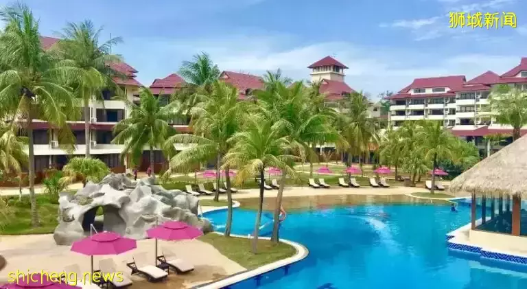 从新加坡坐船一个半小时,这个地方火了!阳光海滩度假村只要46新