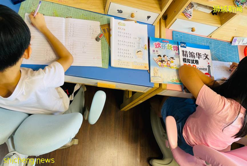 “我,一個人帶兩個娃,在新加坡這樣安排學生假期